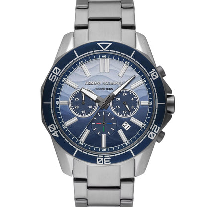 Armani Exchange Quartz Blue Round Dial Analog Men's Watch AX1967