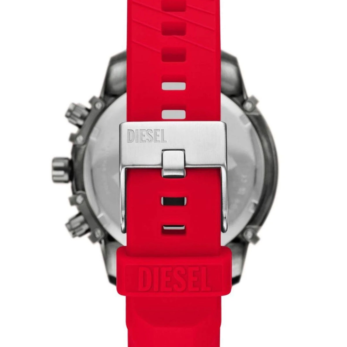 Diesel Griffed Black Dial Chronograph Men's Watch With Bracelet DZ4673SET