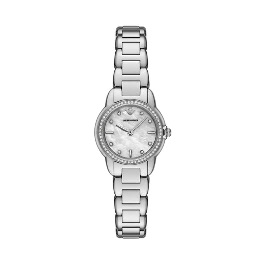 Emporio Armani Mother Of Pearl Dial Analog Women Watch AR11669