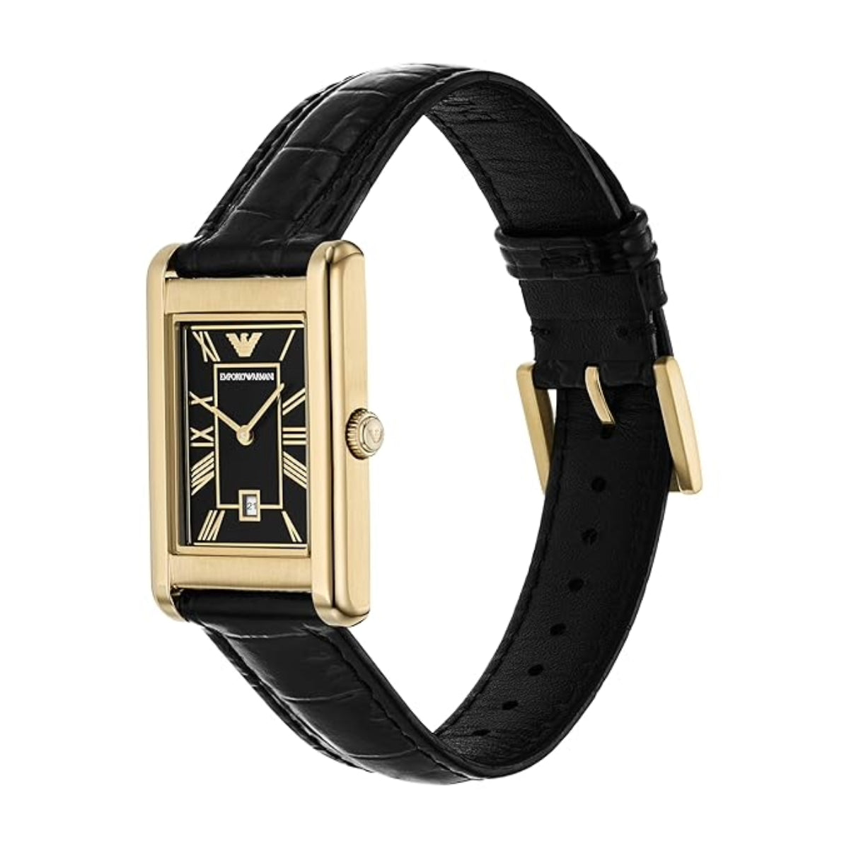 Emporio Armani Gino Rectangular Dial Watch For Men AR11666