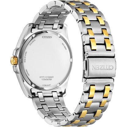 Citizen Eco-Drive Silver Dial Analog With Stainless Steel Men Watch - BM7534-59A