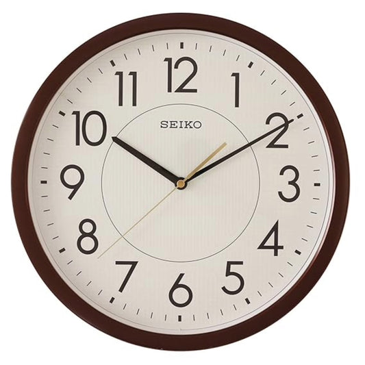 Seiko Wall Clock Classic Round Plastic Abstract QXA629BT