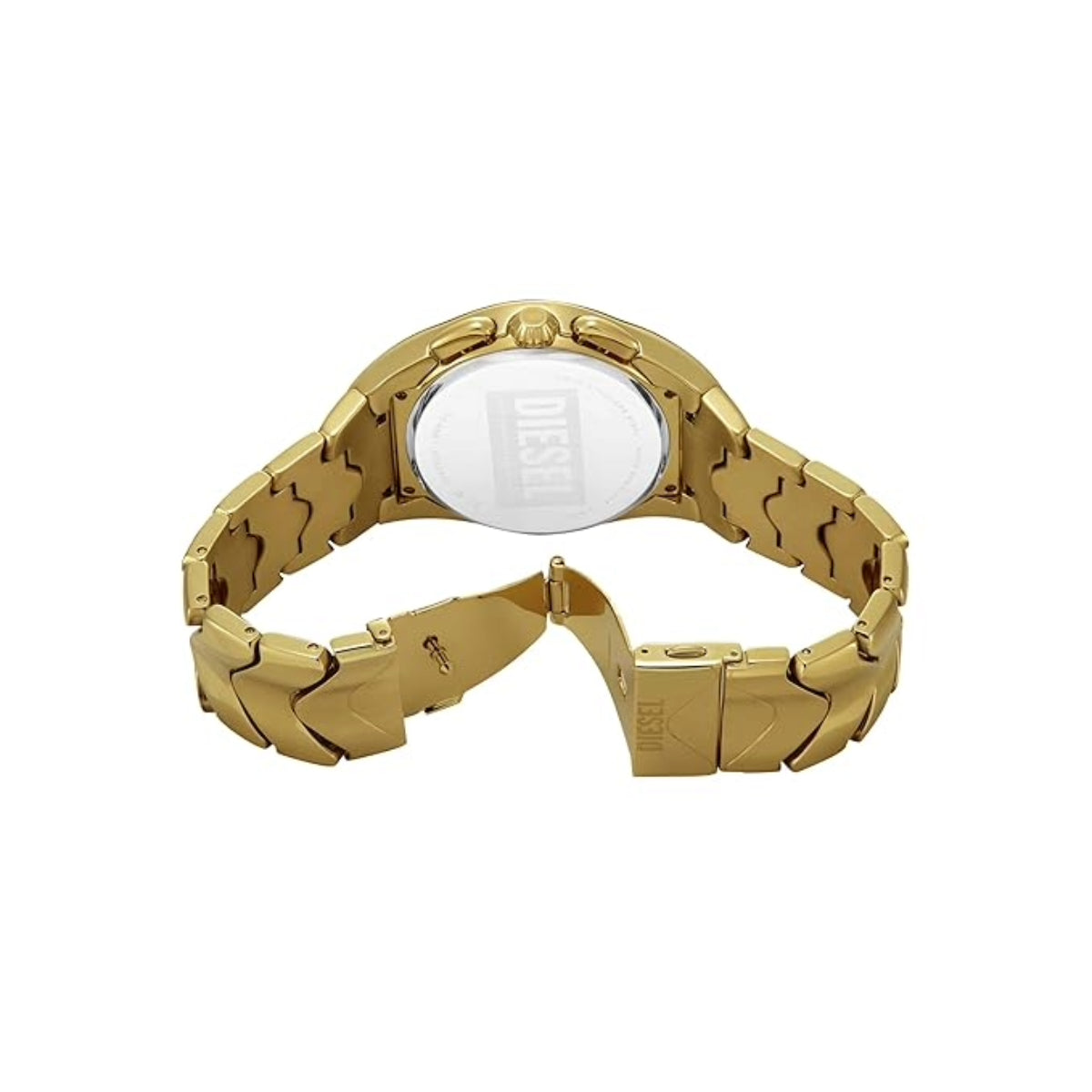 Diesel Mercurial Gold Dial Chronograph Stainless Steel Men's Watch DZ4681