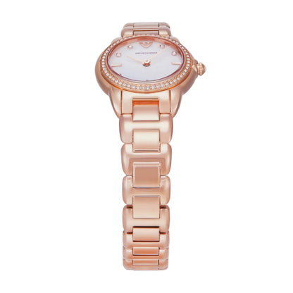 Emporio Armani Quartz Mother Of Pearl Dial Analog Women Watch AR11671