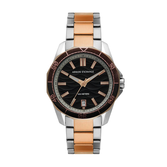 Armani Exchange Spencer Quartz Black Dial With Date Men Watch AX1962