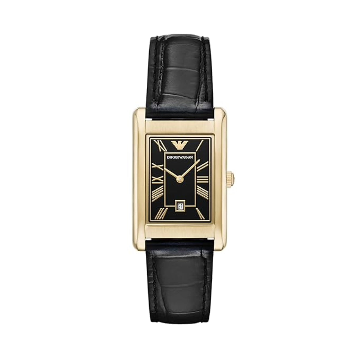 Emporio Armani Gino Rectangular Dial Watch For Men AR11666