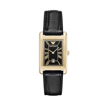 Emporio Armani Gino Rectangular Dial Watch For Men AR11666