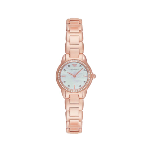 Emporio Armani Quartz Mother Of Pearl Dial Analog Women Watch AR11671