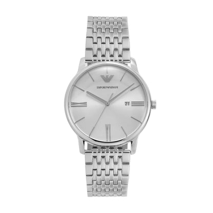 Emporio Armani Quartz White Dial Analog Watch For Men AR11599