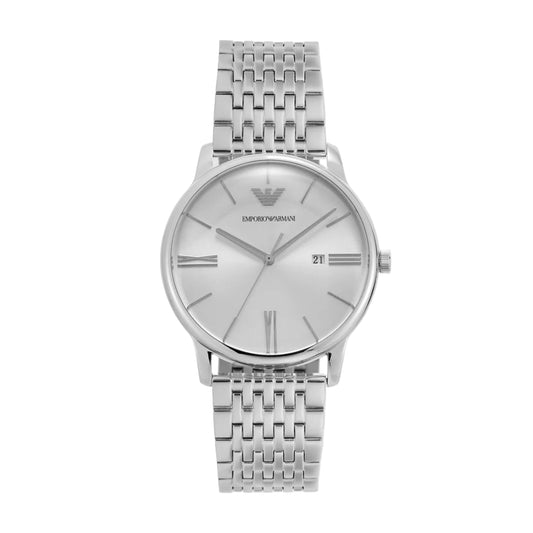 Emporio Armani Quartz White Dial Analog Watch For Men AR11599