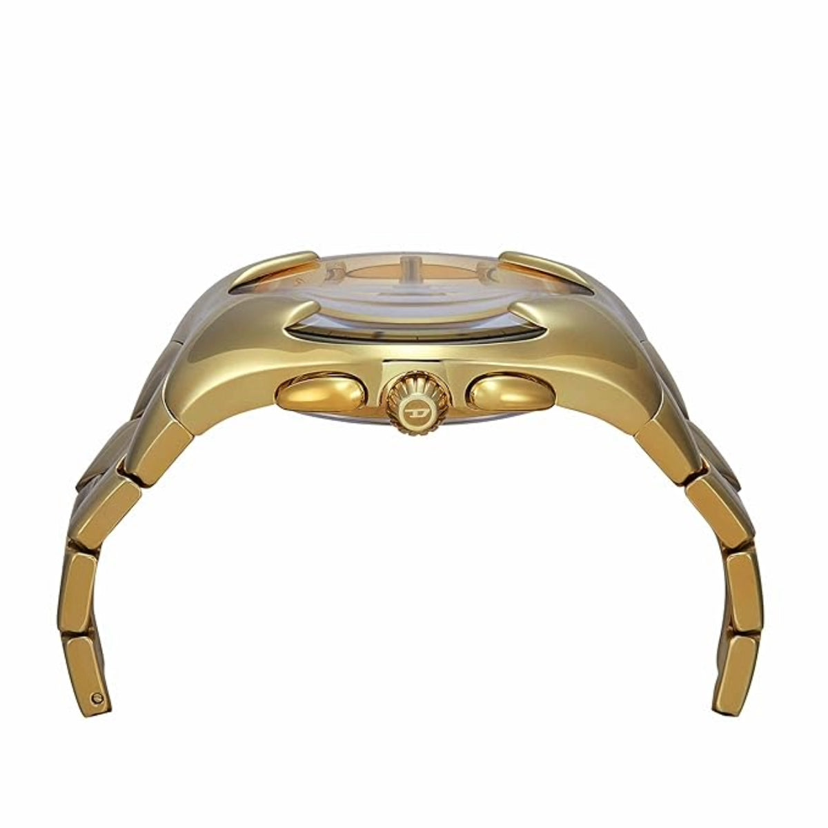 Diesel Mercurial Gold Dial Chronograph Stainless Steel Men's Watch DZ4681