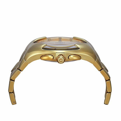 Diesel Mercurial Gold Dial Chronograph Stainless Steel Men's Watch DZ4681