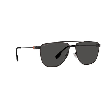 Burberry Men's Pilot Sunglasses UV Protected Grey Lenses 0BE314110018761