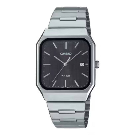 Casio MTP-B185D-1AVDF Standard Analog Black Dial Men's Watch A2465