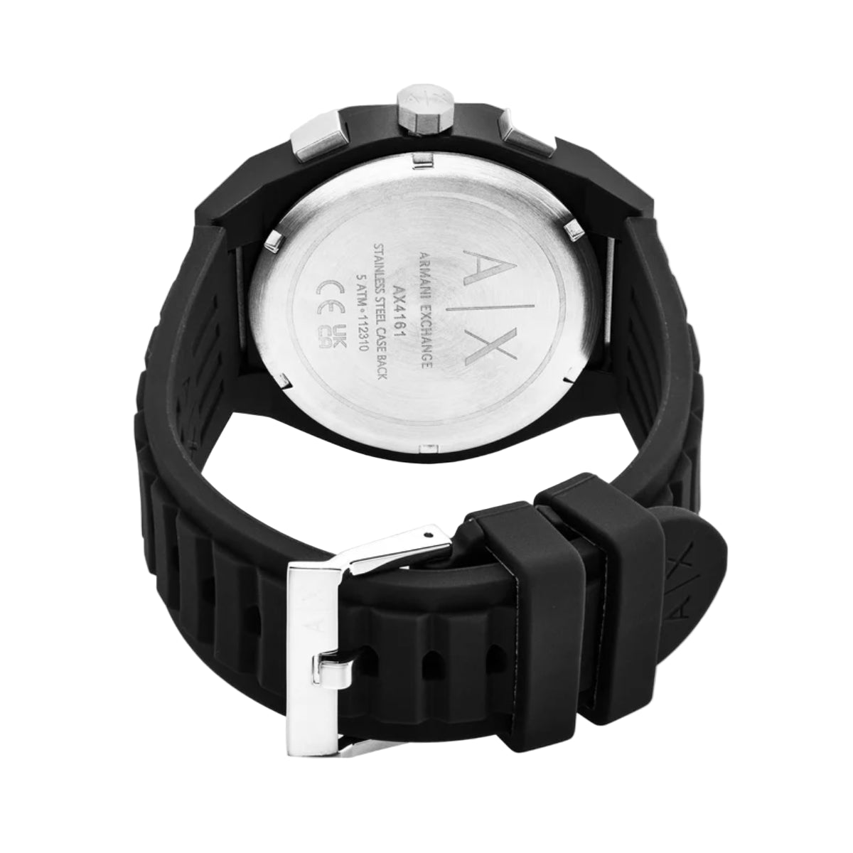Armani Exchange Rafael Black Dial Chronograph Analog Men Watch AX4161