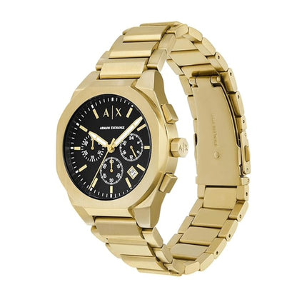Armani Exchange Rafael Black Dial Chronograph Analog Men's AX4180