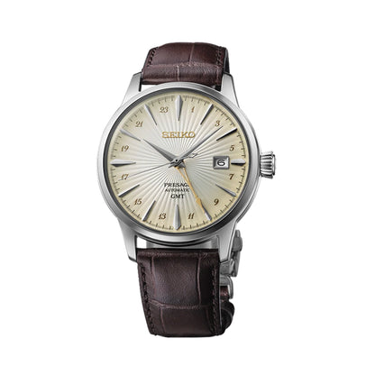 SEIKO Presage ‘Rusty Nail’ Cocktail Time GMT Men Watch SSK041J1