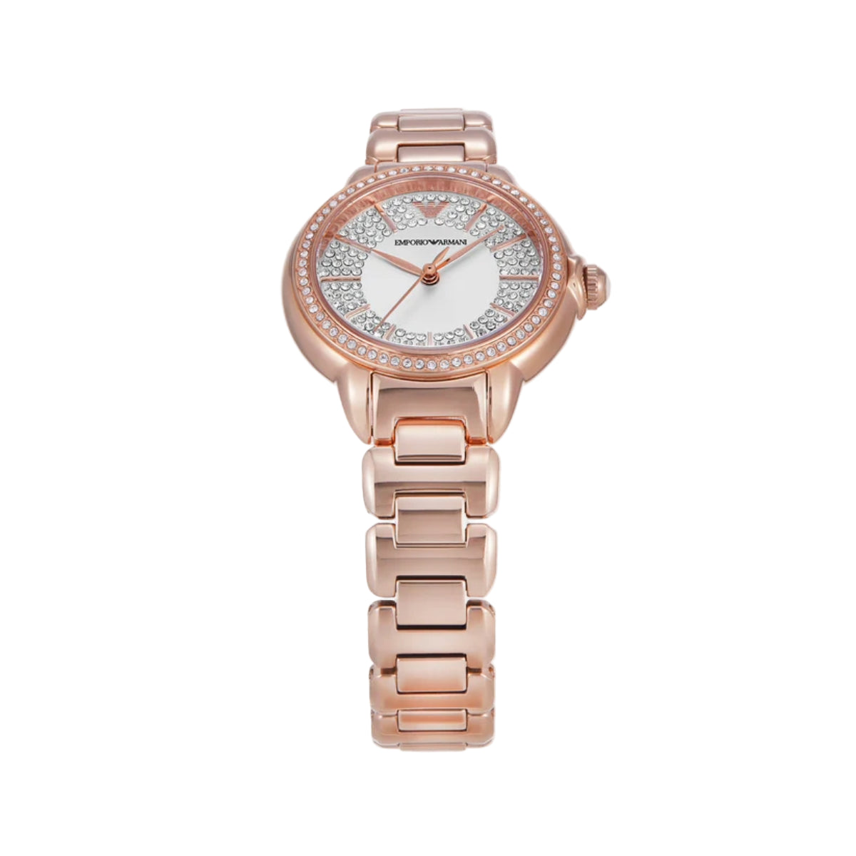Emporio Armani Quartz Silver Dial Analog Stainless Steel Women Watch AR11633