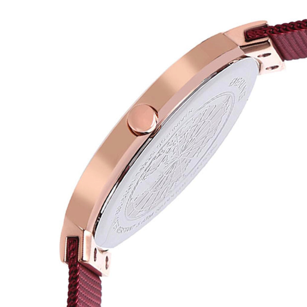 Bering Classic Red Dial Analog Women Watch 14539-363
