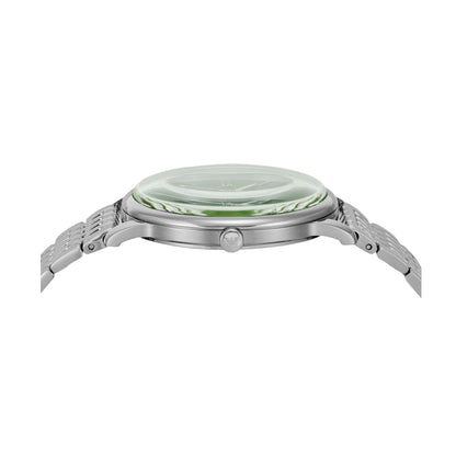 Emporio Armani Green Dial Analog Stainless Steel Men Watch AR11644