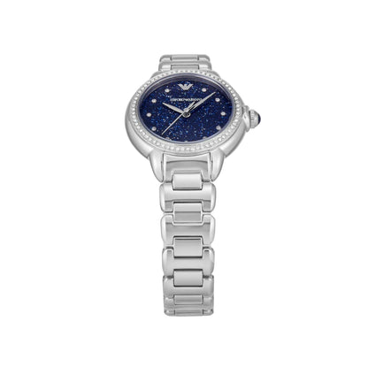Emporio Armani Quartz Blue Dial Analog Watch For Women AR11630