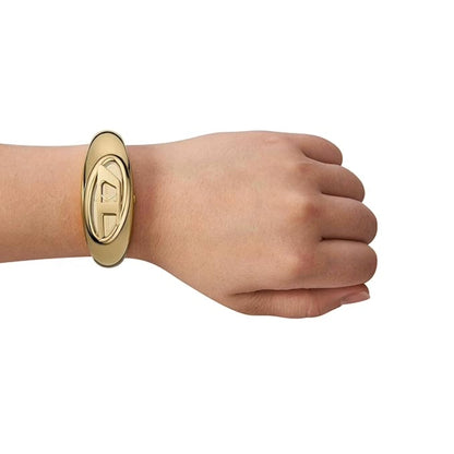 Diesel Wonder-D Gold Dial Two-Hand Analog Women's Watch DZ5608