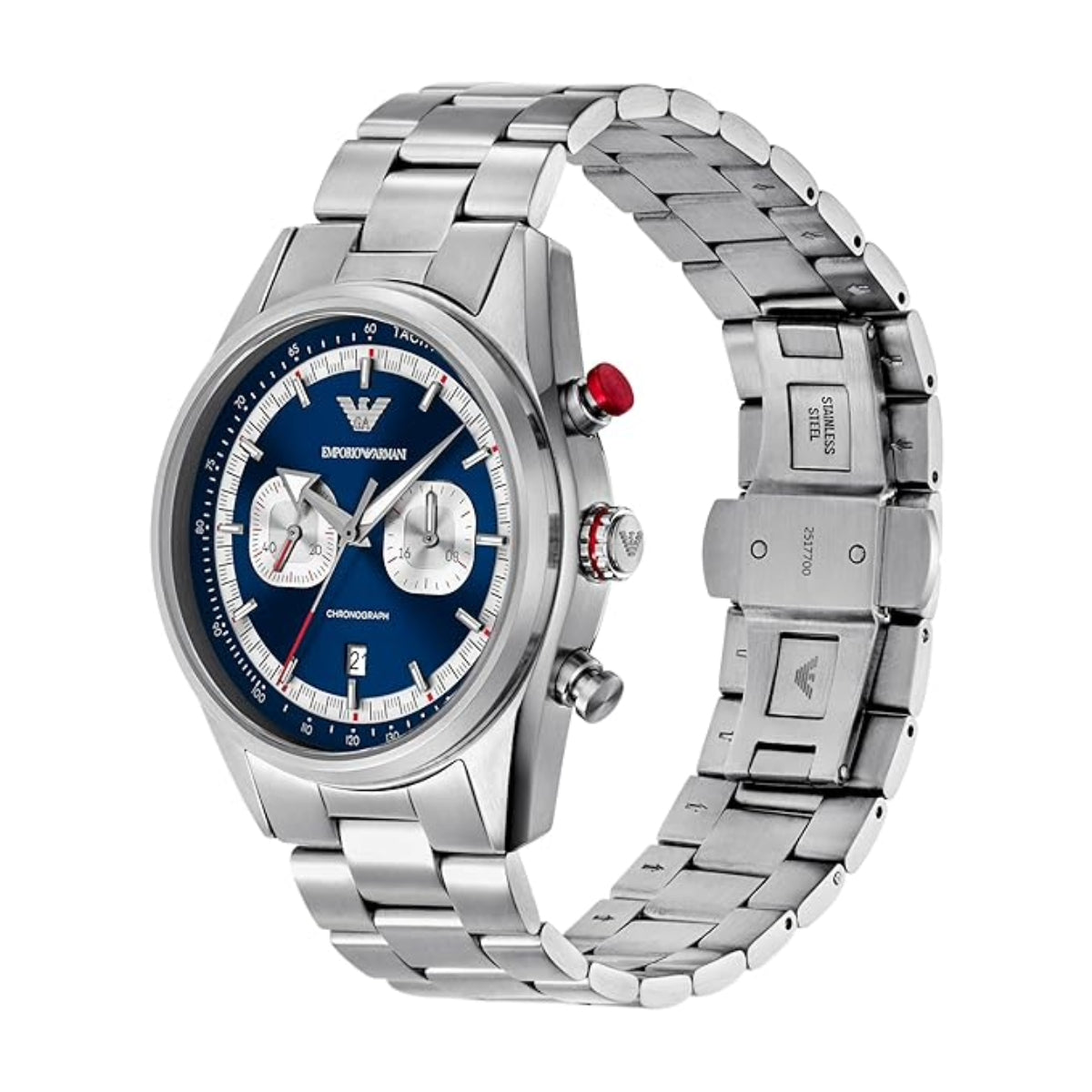 Emporio Armani Chronograph Round Dial Watch For Men AR11676
