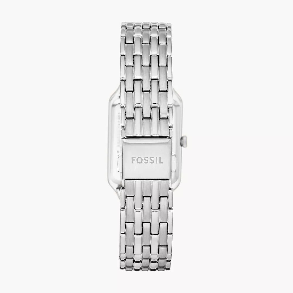 Fossil Raquel Quartz Silver Dial Analog Stainless Steel Women Watch ES5221
