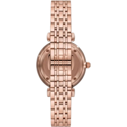 EMPORIO ARMANI Gianni T-Bar Silver Dial Analog Women's Watch AR11446