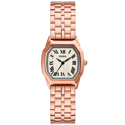 Fossil Harlow Quartz Cream Dial Analog Stainless Steel Women's Watch ES5386