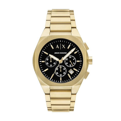 Armani Exchange Rafael Black Dial Chronograph Analog Men's AX4180