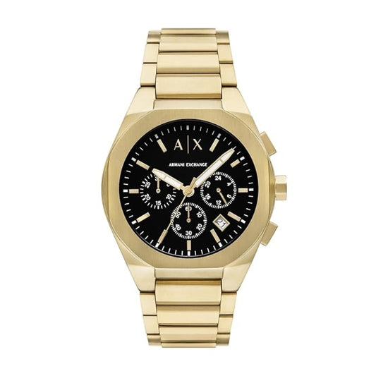 Armani Exchange Rafael Black Dial Chronograph Analog Men's AX4180
