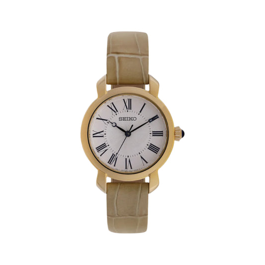 Seiko Ladies Dress Brown Analog Women's Watch - SUR626P3