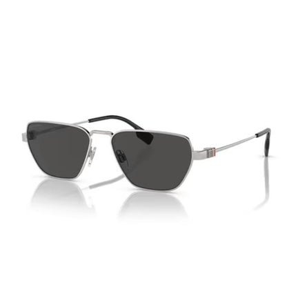 Burberry Grey Square Sunglasses – UV Protection for Men 0BE314610058756