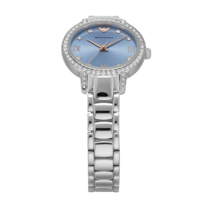 Emporio Armani Quartz Blue Dial Analog Watch For Women AR11585