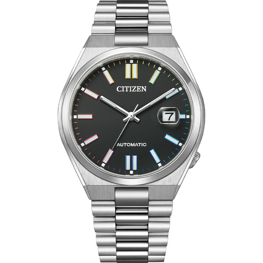 Citizen Tsuyosa Black Dial Analog Stainless Steel Men Watch - NJ0151-53E