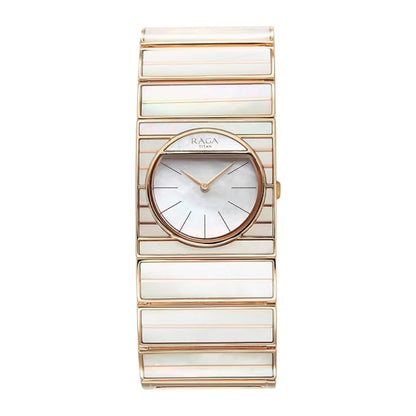 Titan Raga Power Pearls Quartz Analog Mother Of Pearl Dial Watch for Women 95234WM01