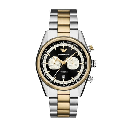 Emporio Armani Racer Black Dial Chronograph Analog Men Watch AR11678