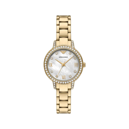 Emporio Armani Analog Mother of Pearl Dial Women Watch AR11652