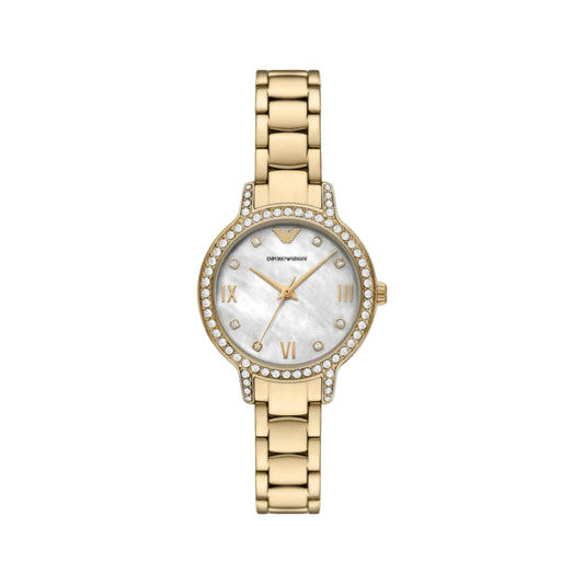 Emporio Armani Analog Mother of Pearl Dial Women Watch AR11652