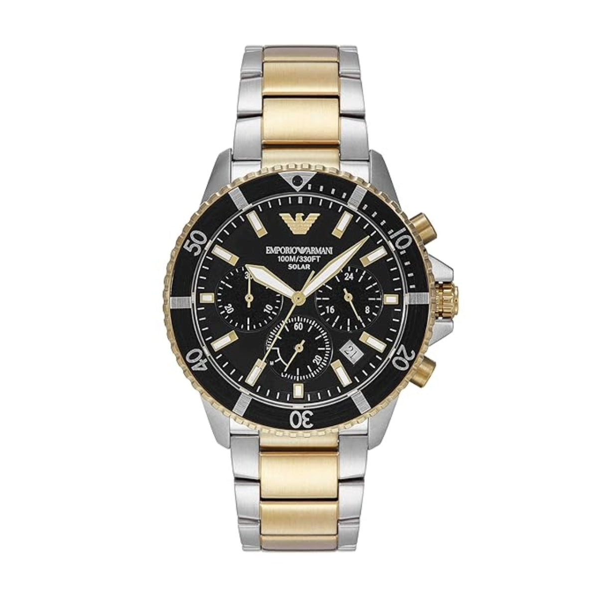 Emporio Armani World Explorer Solar-Powered Chronograph Men Watch AR11680