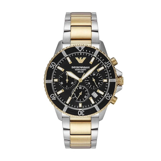 Emporio Armani World Explorer Solar-Powered Chronograph Men Watch AR11680
