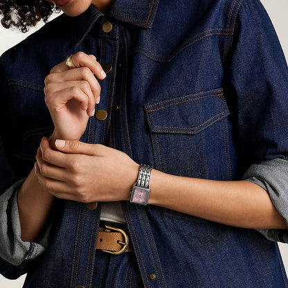 Fossil Raquel Three-Hand With Date Stainless Steel Women Watch ES5401
