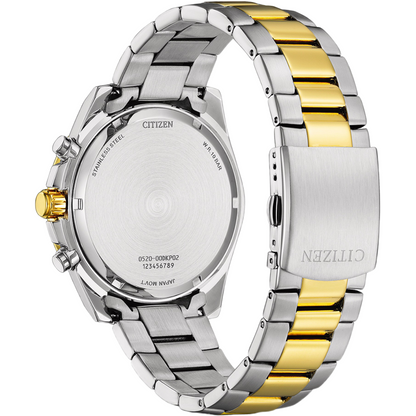 CITIZEN Green AQ Chronograph Stainless Steel Mens Watch - AN8234-58X