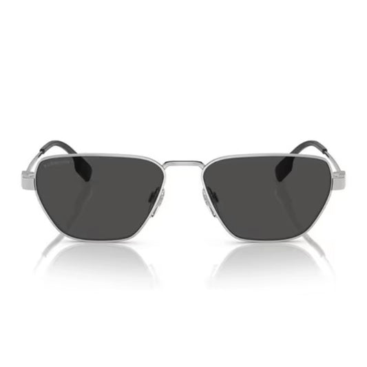 Burberry Grey Square Sunglasses – UV Protection for Men 0BE314610058756