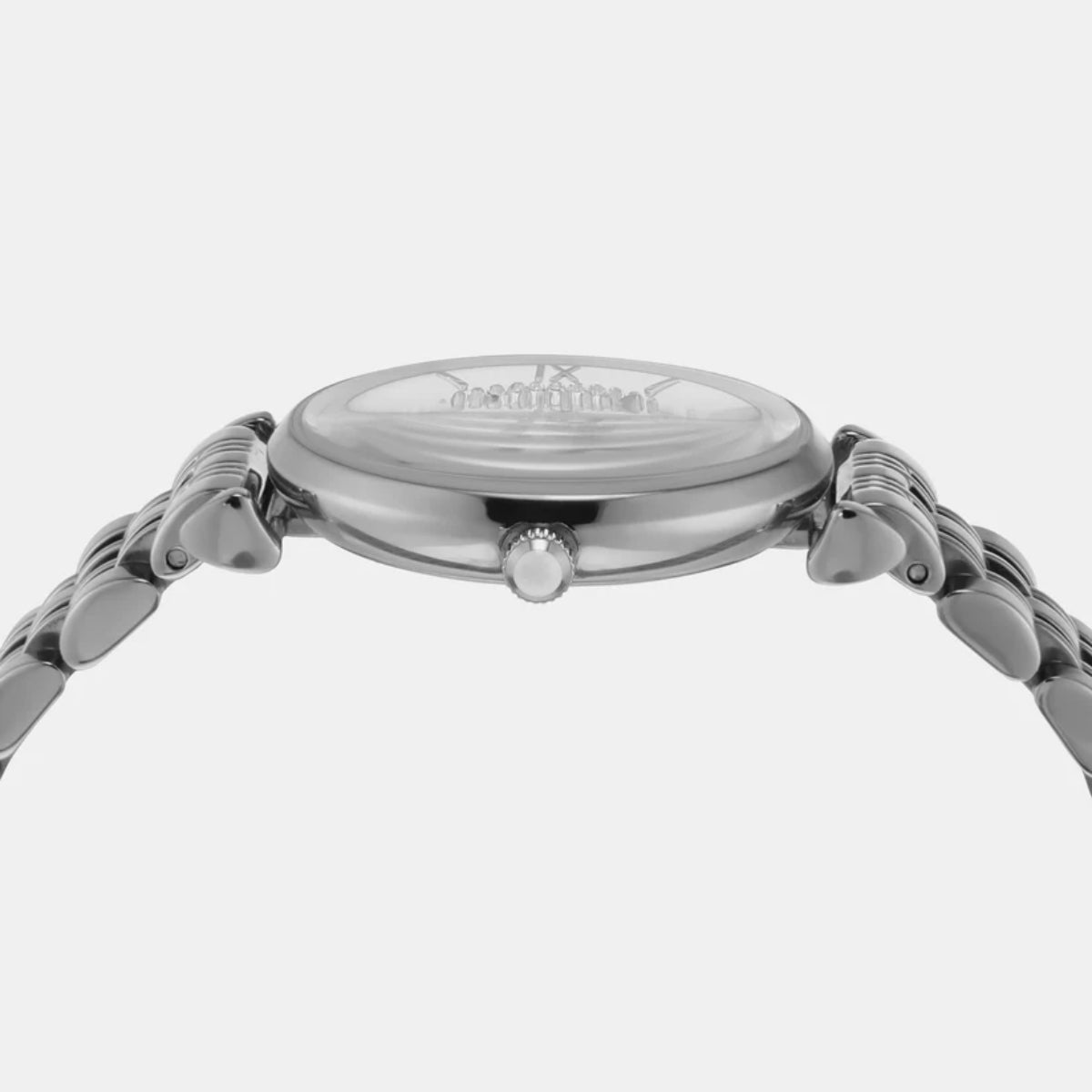 Emporio Armani Gianni T-Bar Quartz Silver Dial Analog Women Watch AR1925