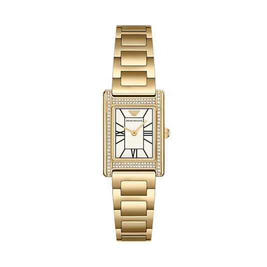 Emporio Armani Quartz White Dial Analog Women Watch AR11659
