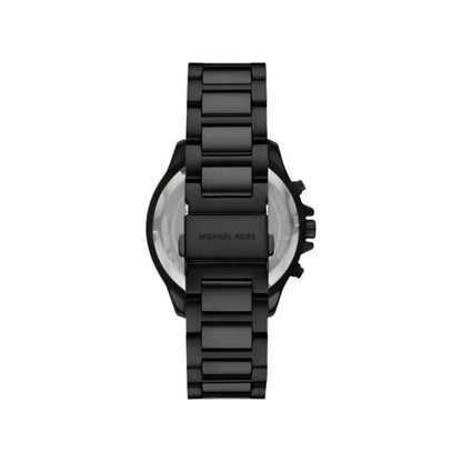 MK9193 Michael Kors Oversized Sage Blue Dial Black-Tone Watch (Men)