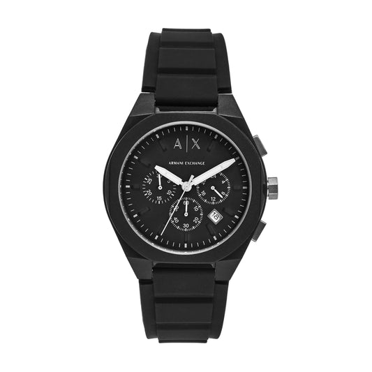 Armani Exchange Rafael Black Dial Chronograph Analog Men Watch AX4161