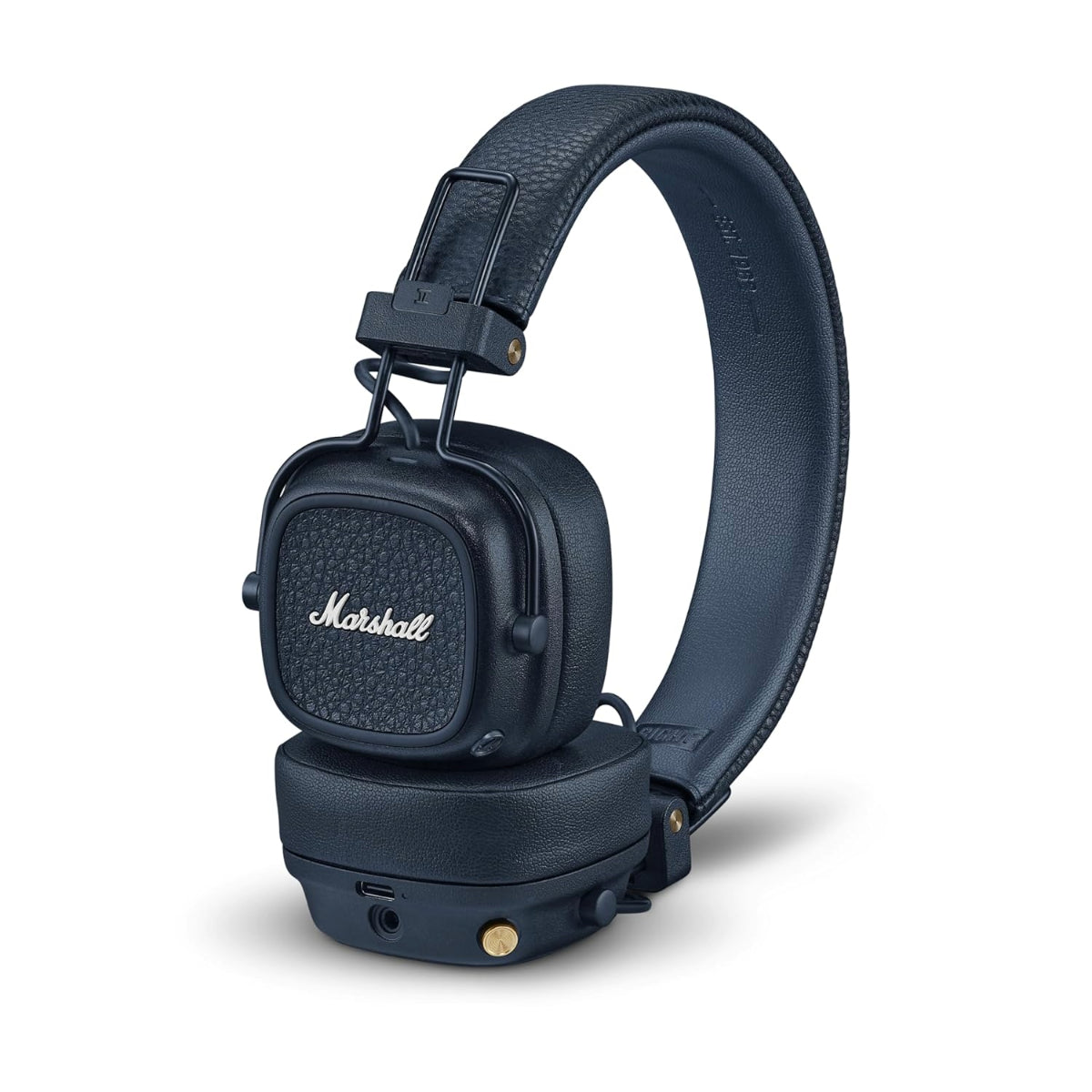 Marshall MAJOR V Wireless on-ear headphones with 100+ hours of playtime Blue
